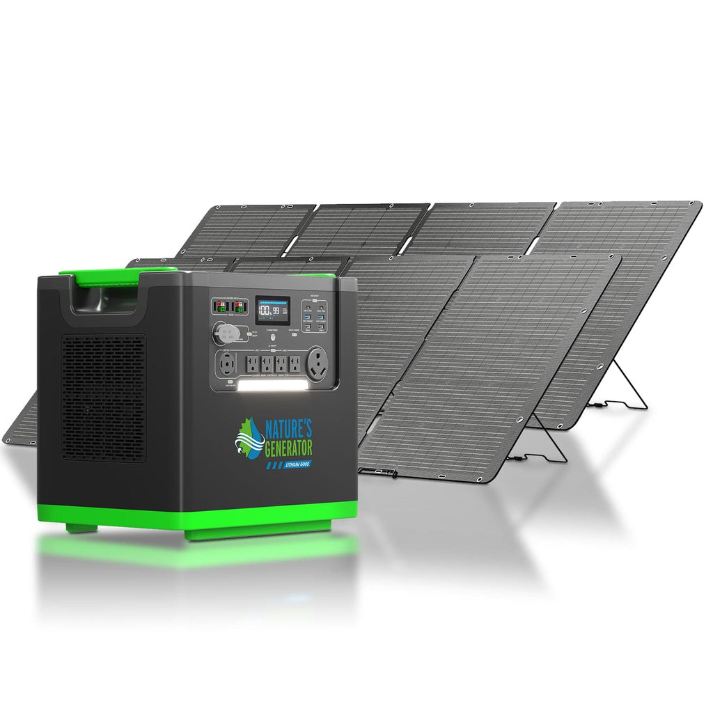 Nature's Generator Lithium 6000 Power Station