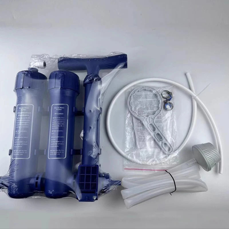 Military-Grade Hand Pump Water Filter