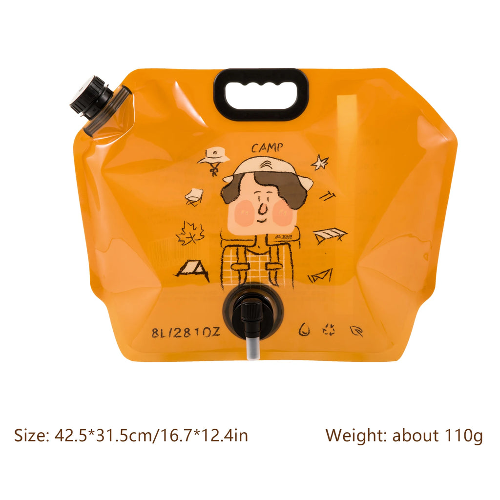 Collapsible Camp Water Storage Bag — 8L