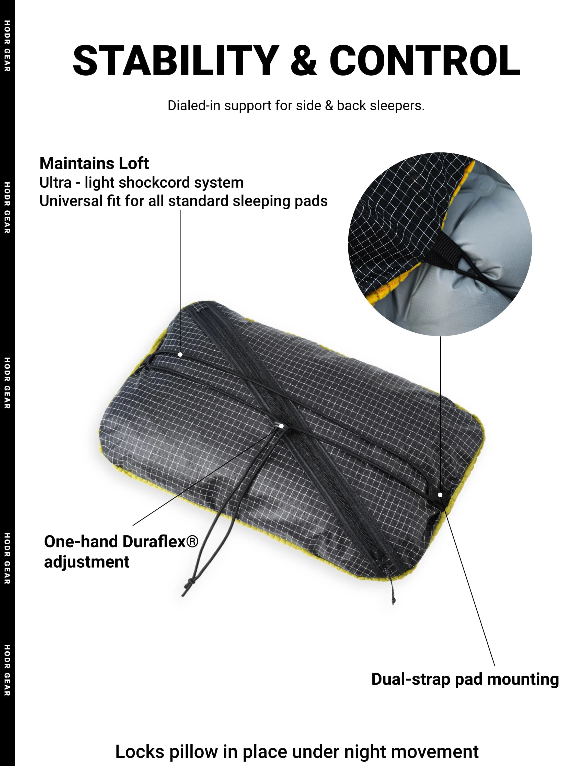 Ultralight Dual-Mode Stuff Sack & Camp Pillow — 60g