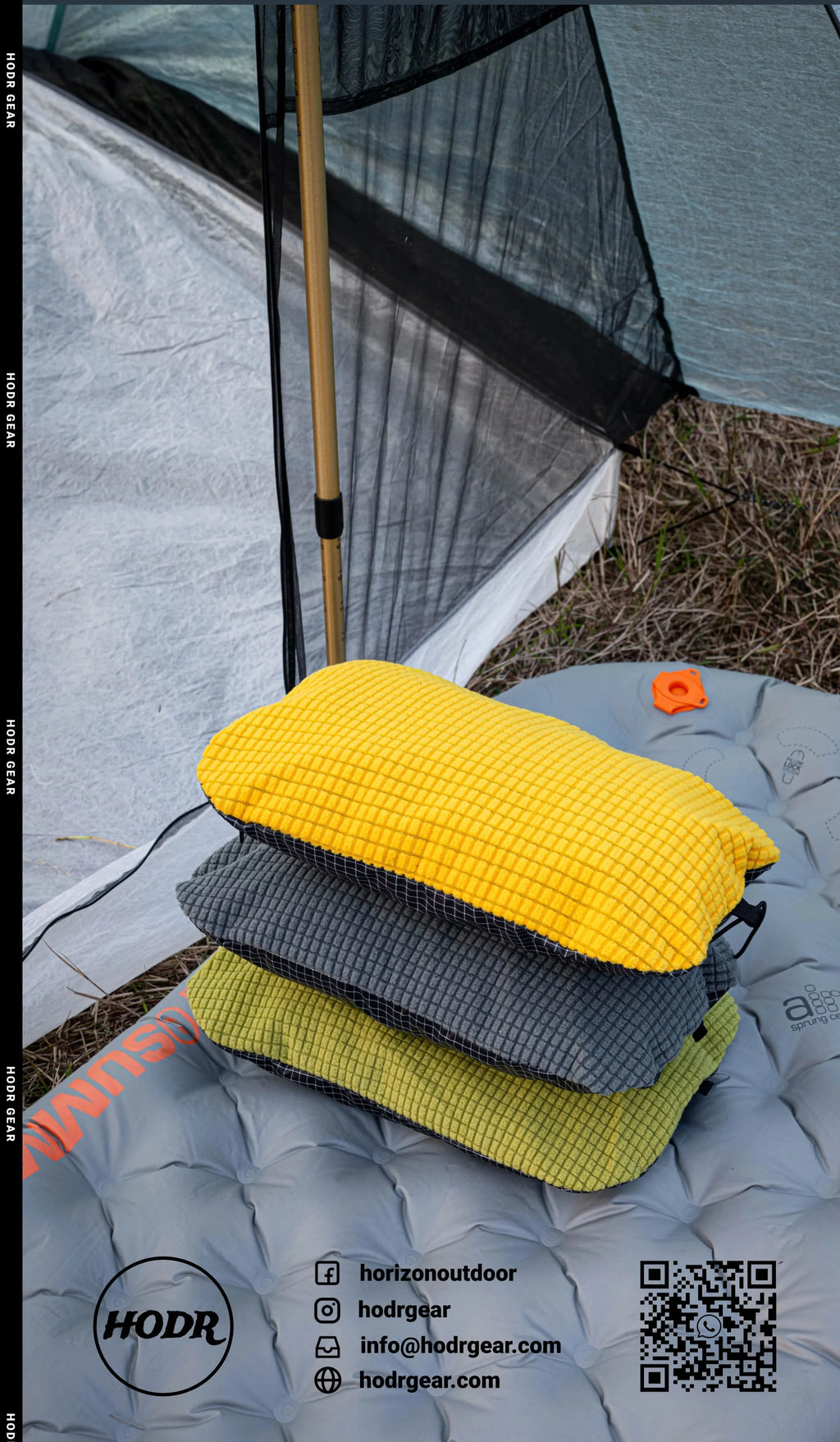 Ultralight Dual-Mode Stuff Sack & Camp Pillow — 60g