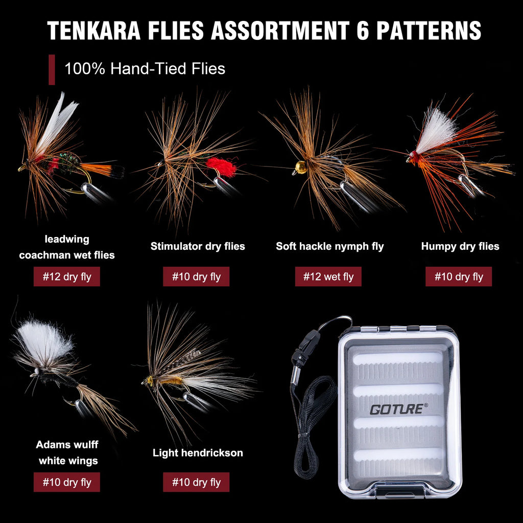 Tenkara Fly Fishing Rod Kit — 12ft Carbon, Complete Set