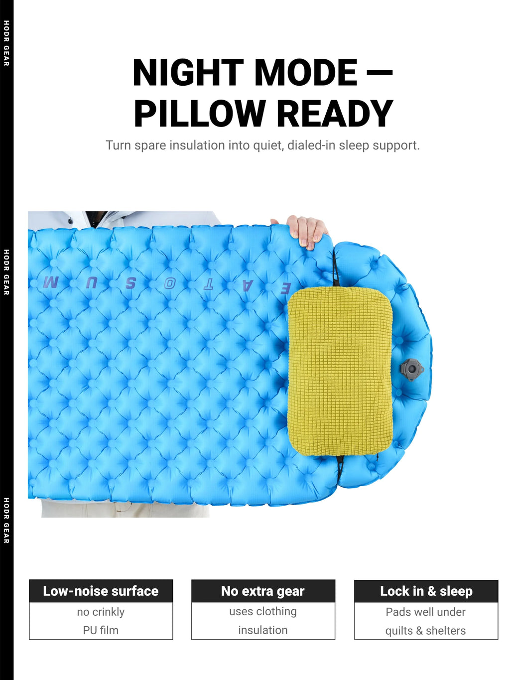 Ultralight Dual-Mode Stuff Sack & Camp Pillow — 60g
