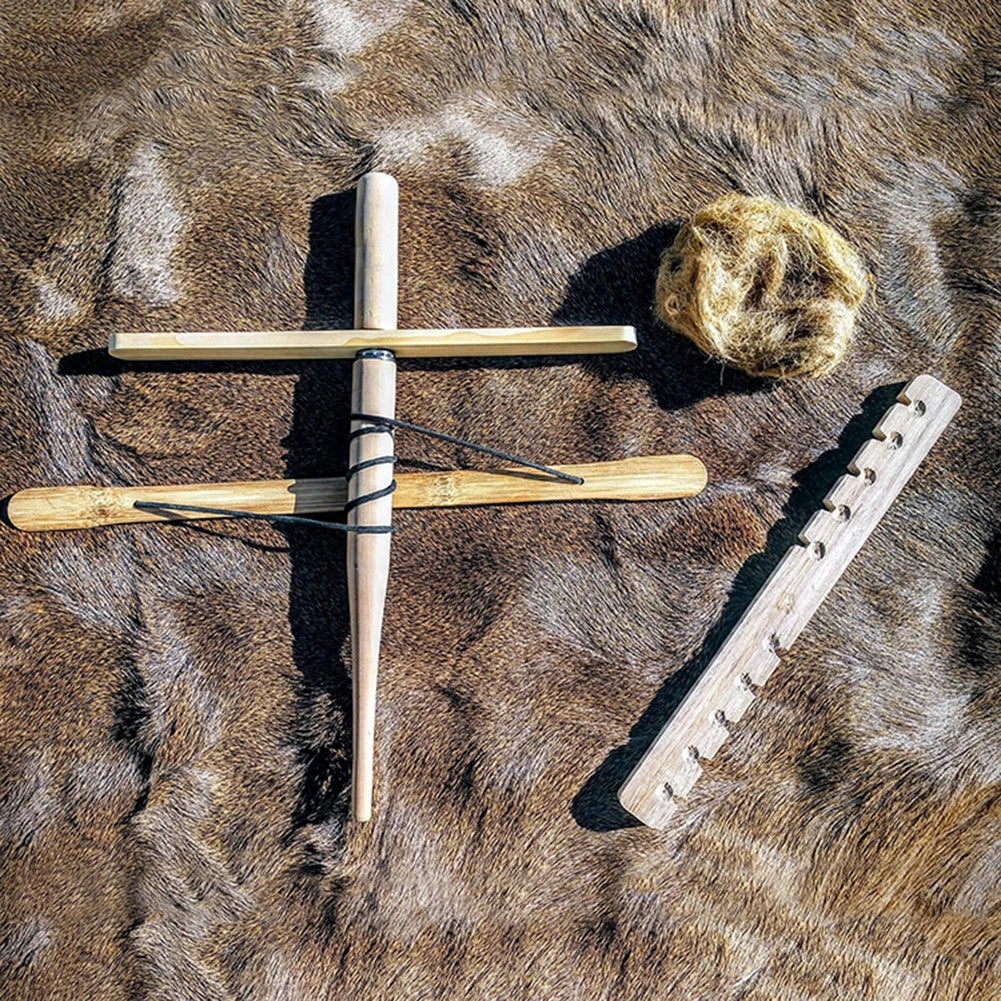 Primitive Bow Drill Fire Starter Kit