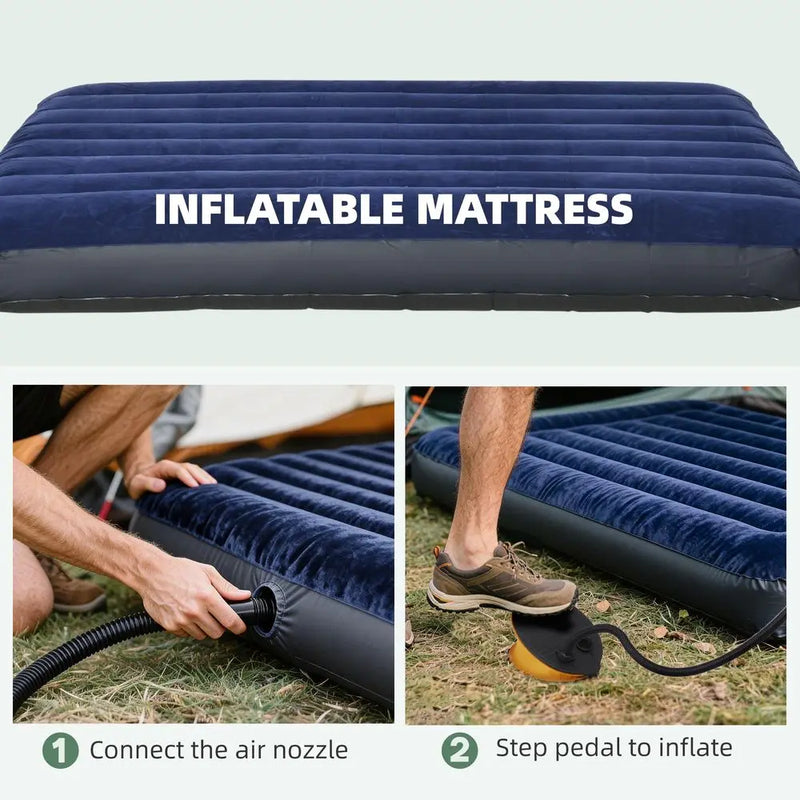 4-in-1 Camping Tent Cot & Matteres