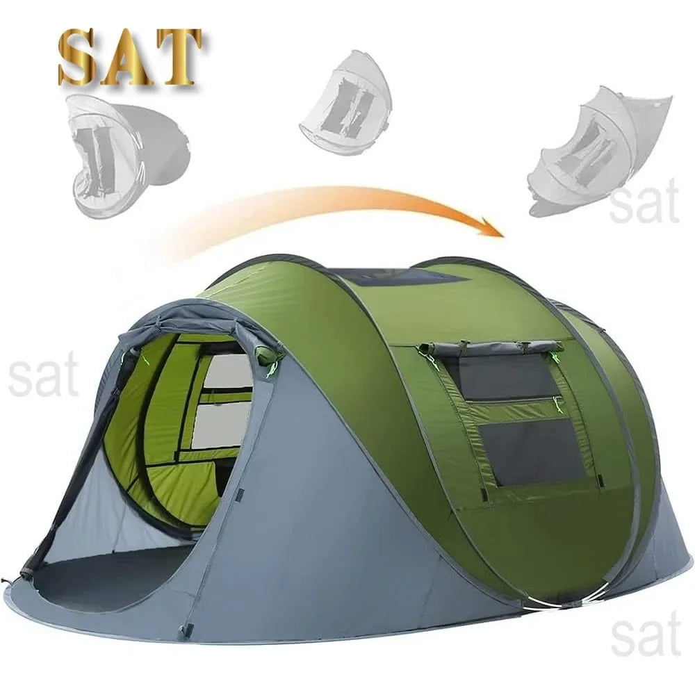 Multi Person Instant Pop-Up Tent with Skylight