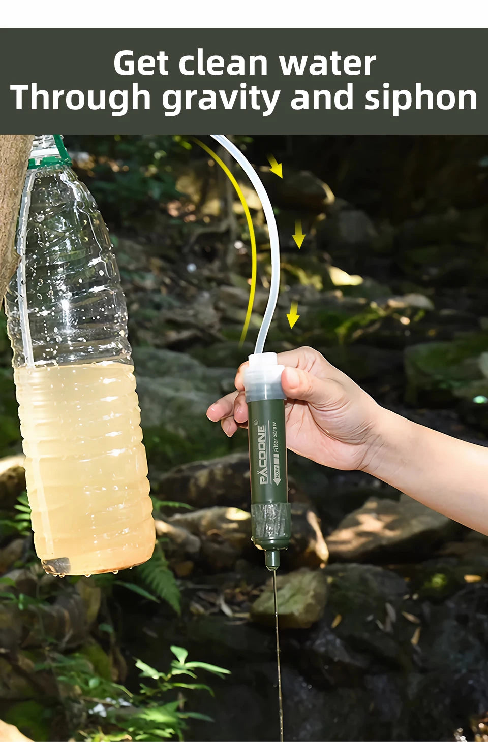 Survival Water Filter Straw