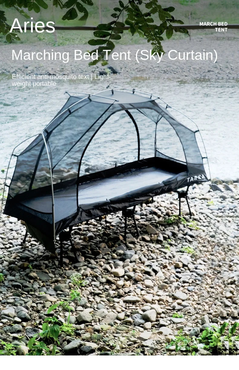 Camping Bed Mesh Inner Tent - 1 Person,