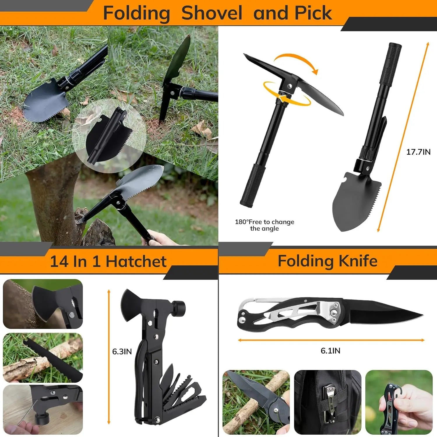 250-Piece Survival & First Aid Kit