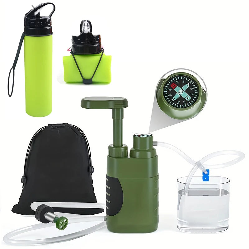 4-Stage Manual Water Filter Pump
