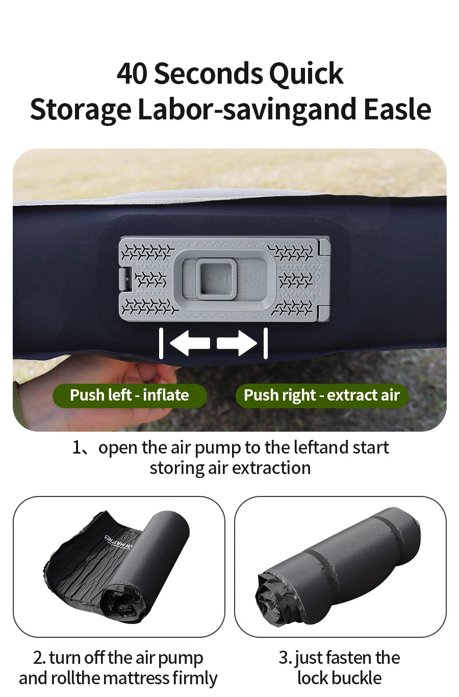 Self-inflating Camping Mattress