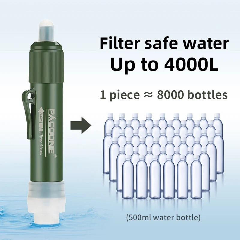Survival Water Filter Straw