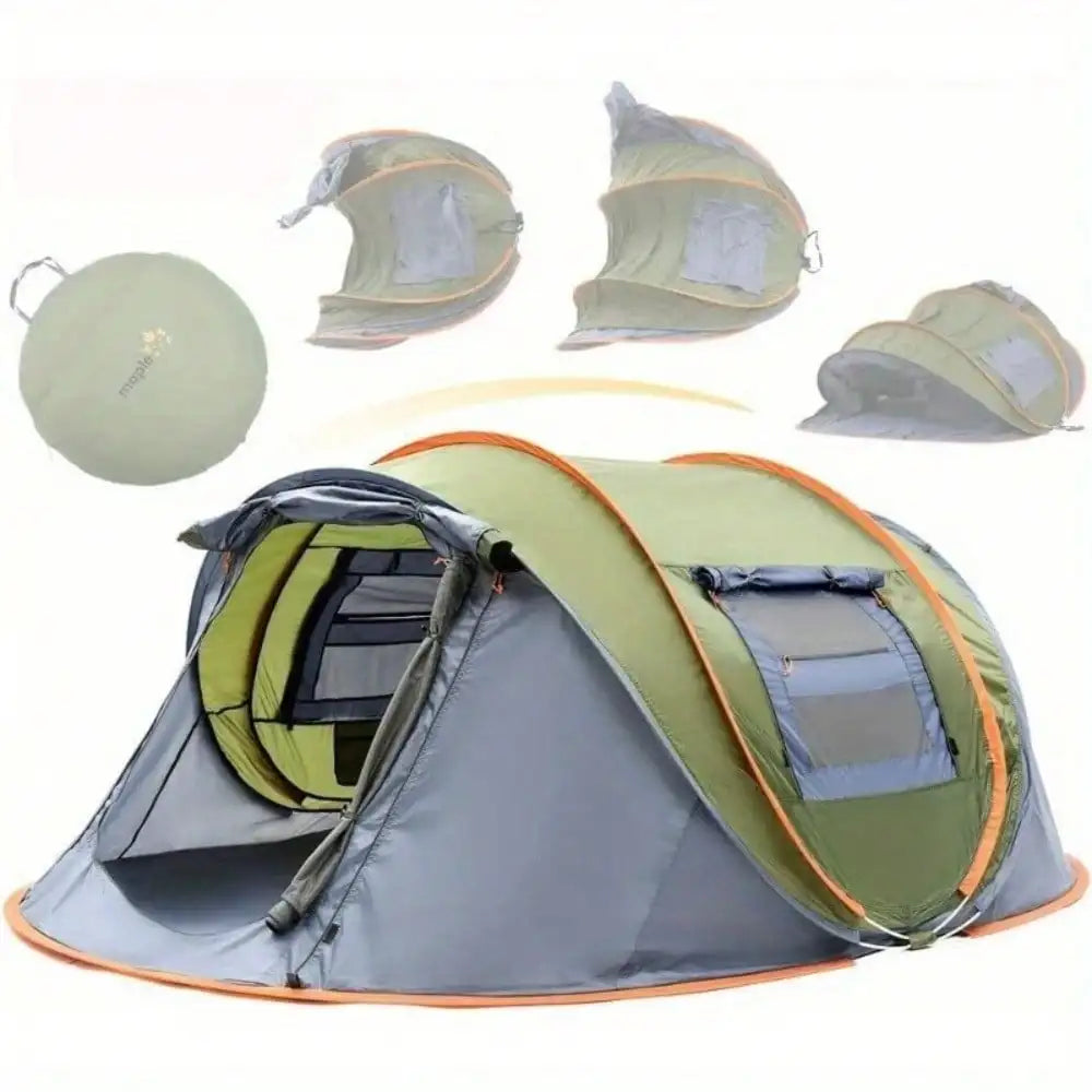 2 Person Foldable Pop-Up Tent - No Pole Assembly