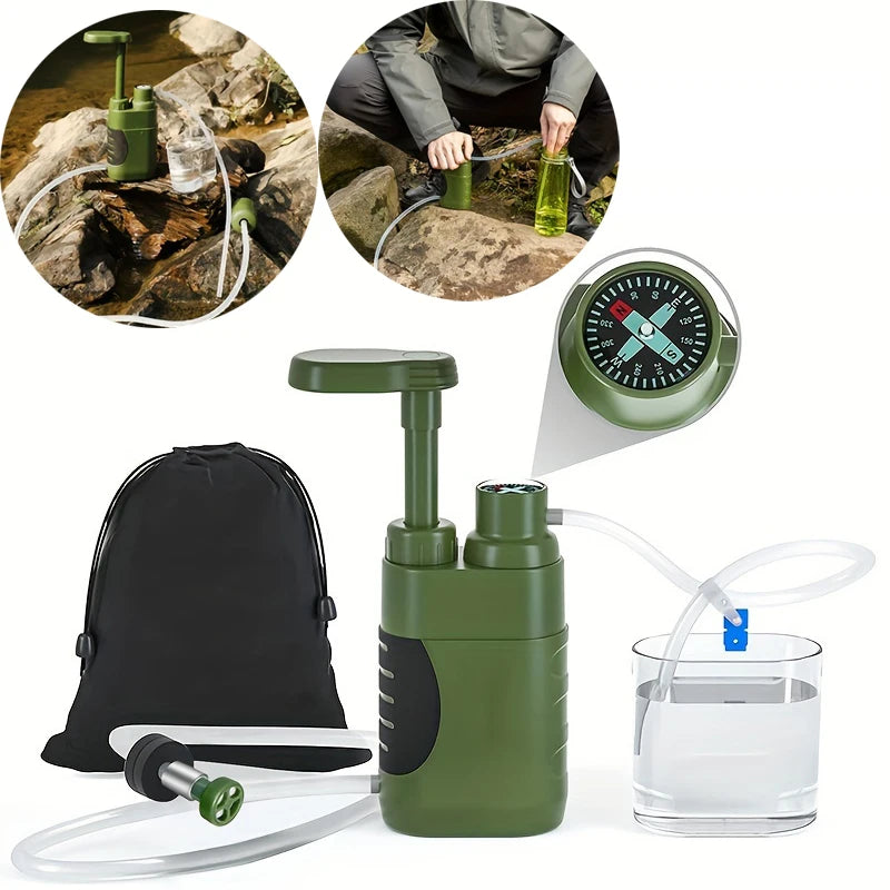 4-Stage Manual Water Filter Pump