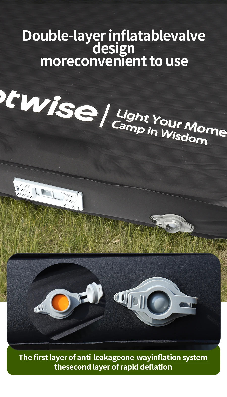 Self-inflating Camping Mattress