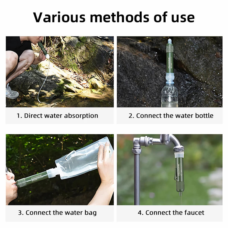 Survival Water Filter Straw