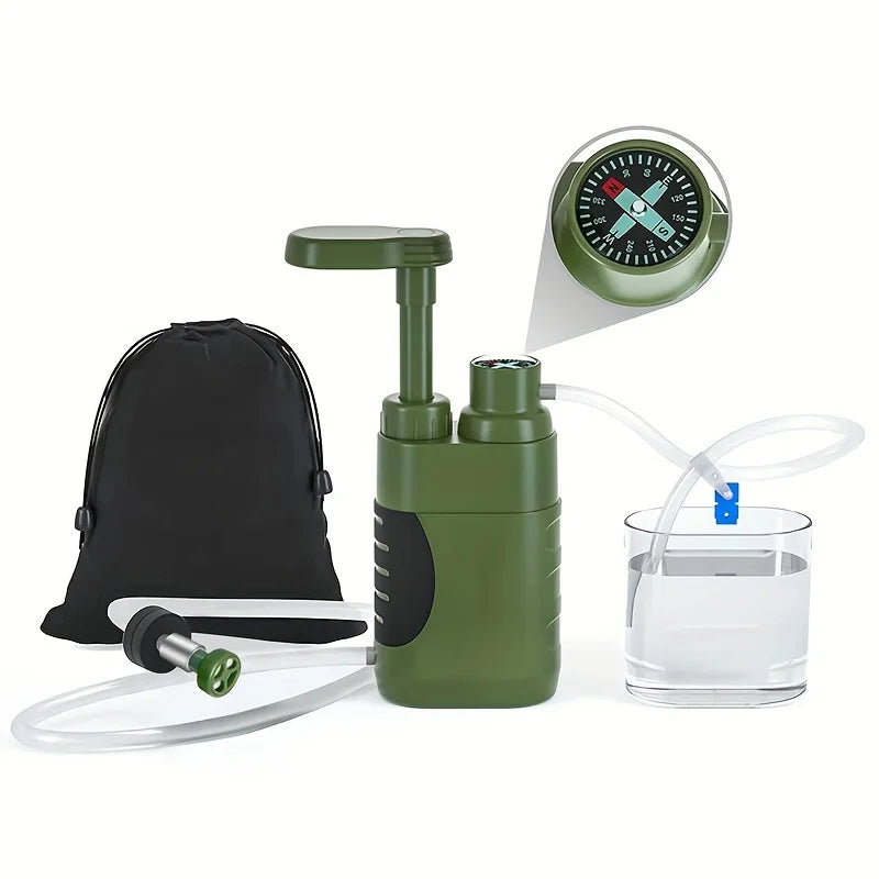 4-Stage Manual Water Filter Pump