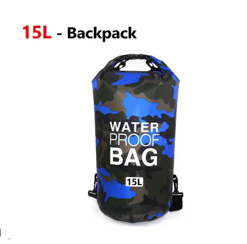 Waterproof Roll-Top Dry Bag — 5L to 30L