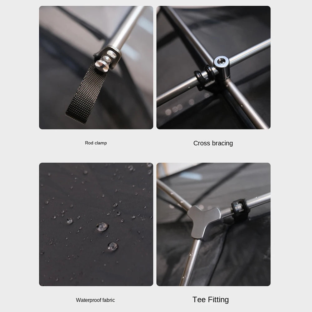 Camping Bed Mesh Inner Tent - 1 Person,