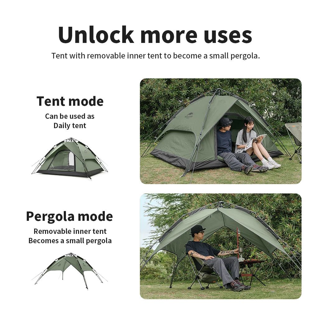 One-Touch Pop-Up Tent — 3 Person