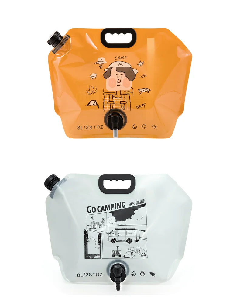 Collapsible Camp Water Storage Bag — 8L