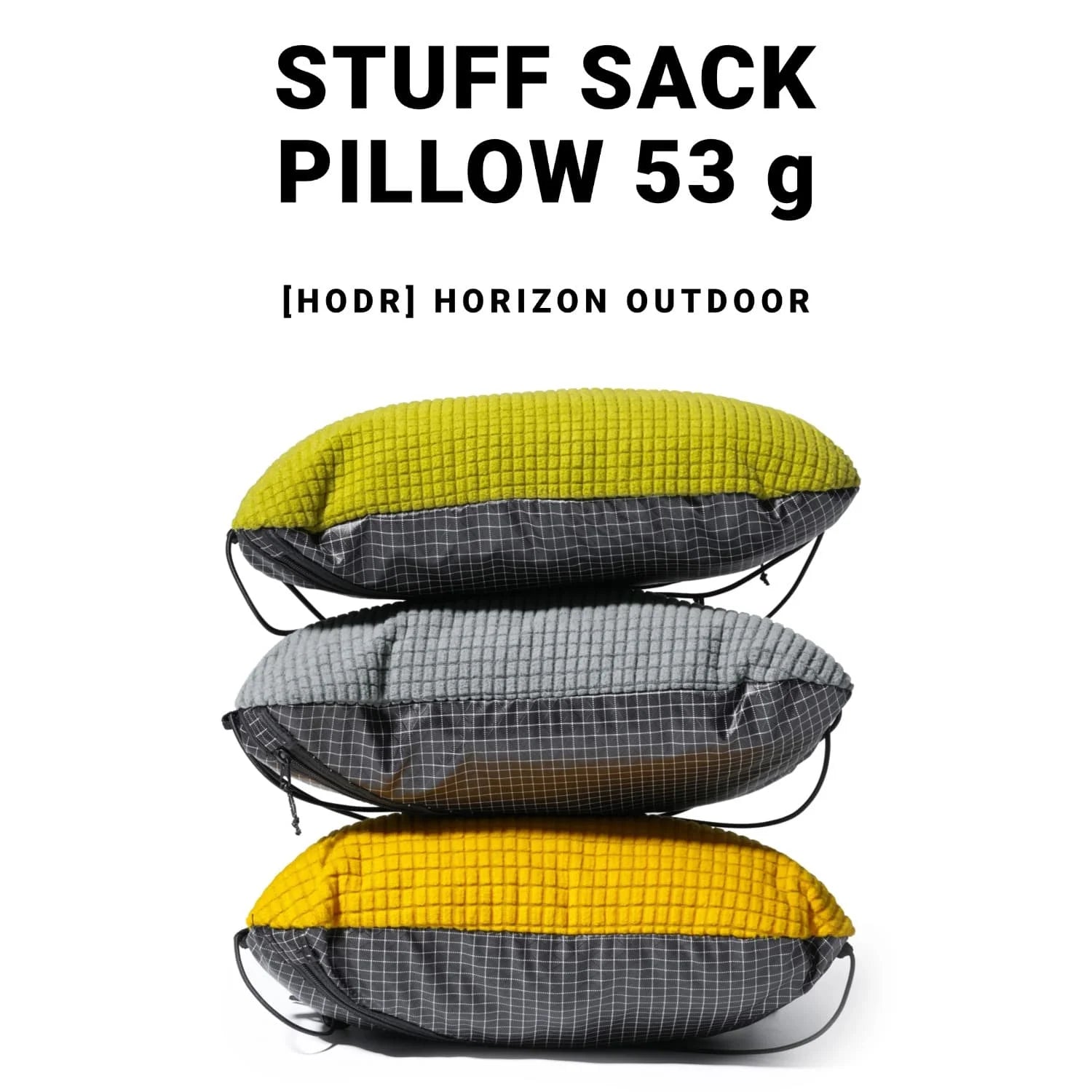 Ultralight Dual-Mode Stuff Sack & Camp Pillow — 60g