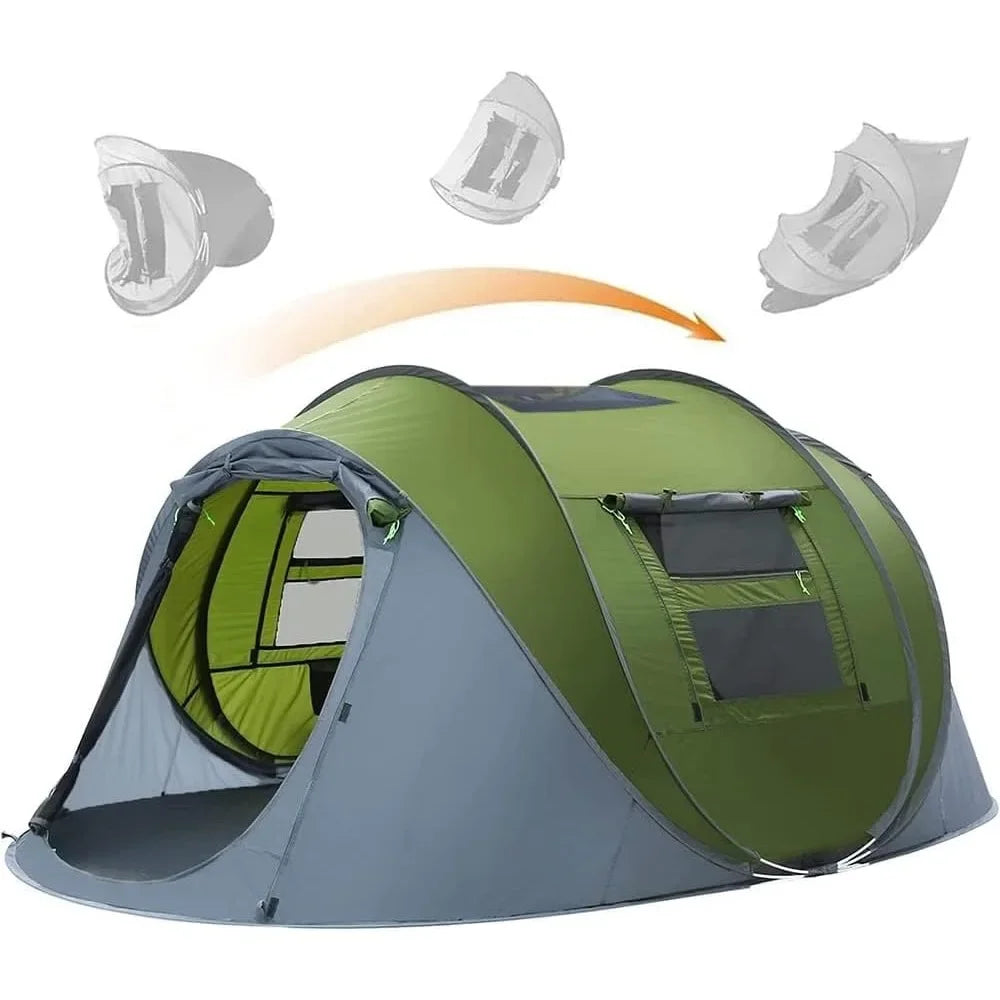 Multi Person Instant Pop-Up Tent with Skylight