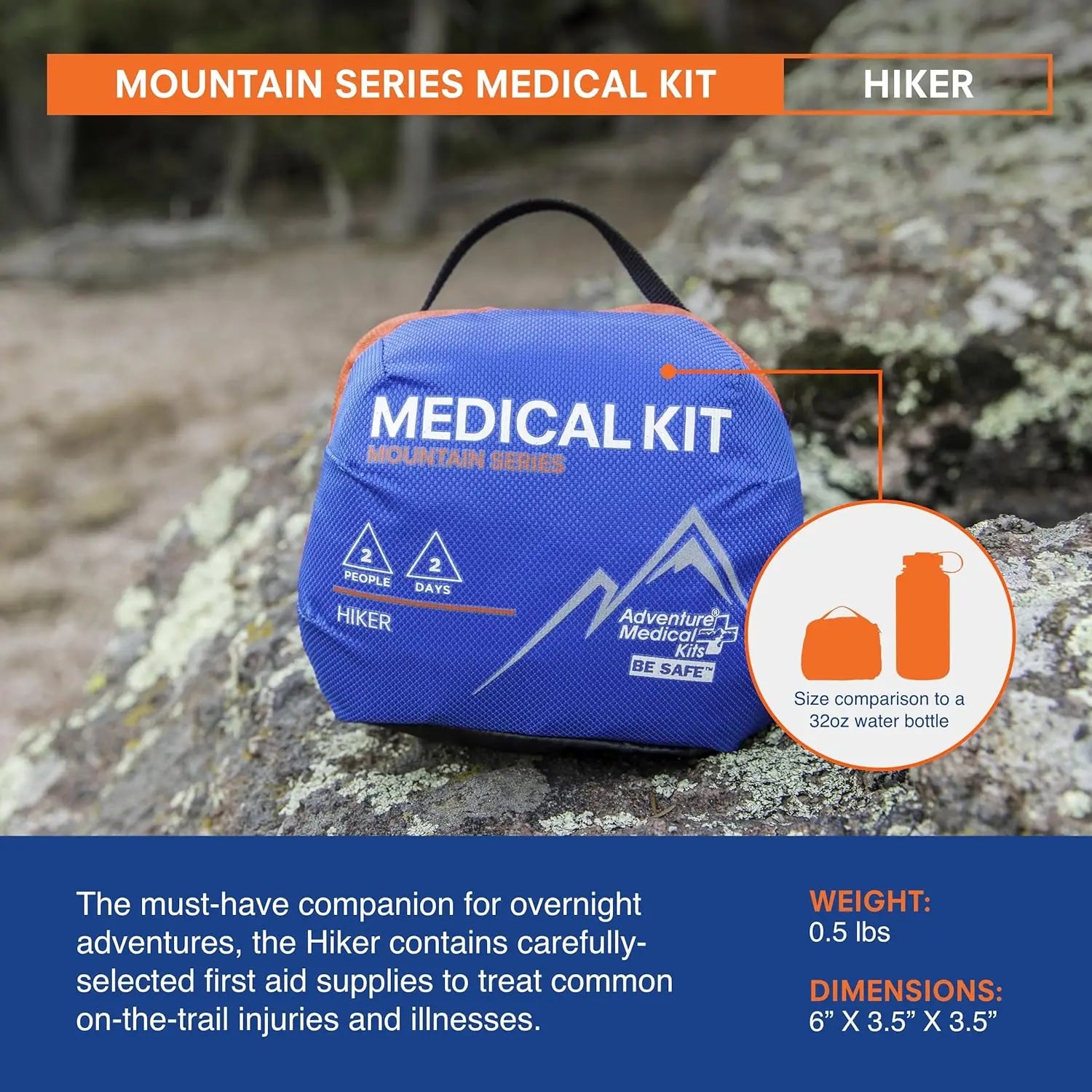 Backcountry First Aid Kit — 2 Person
